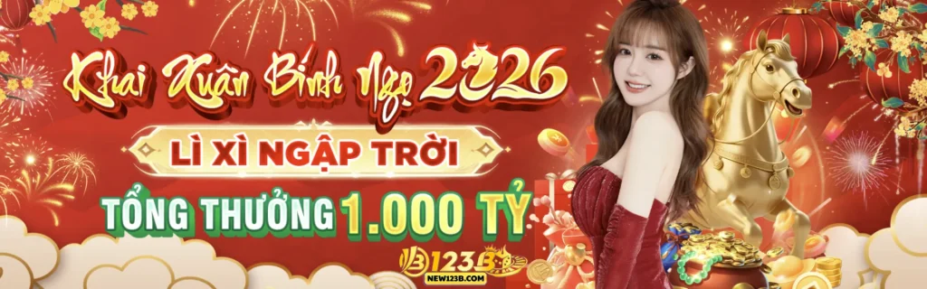Banner trang chủ 123B trên 123bet.cx